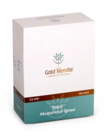 Gold Needle 25x25 Steril Akupunktur İğnesi 200'lü